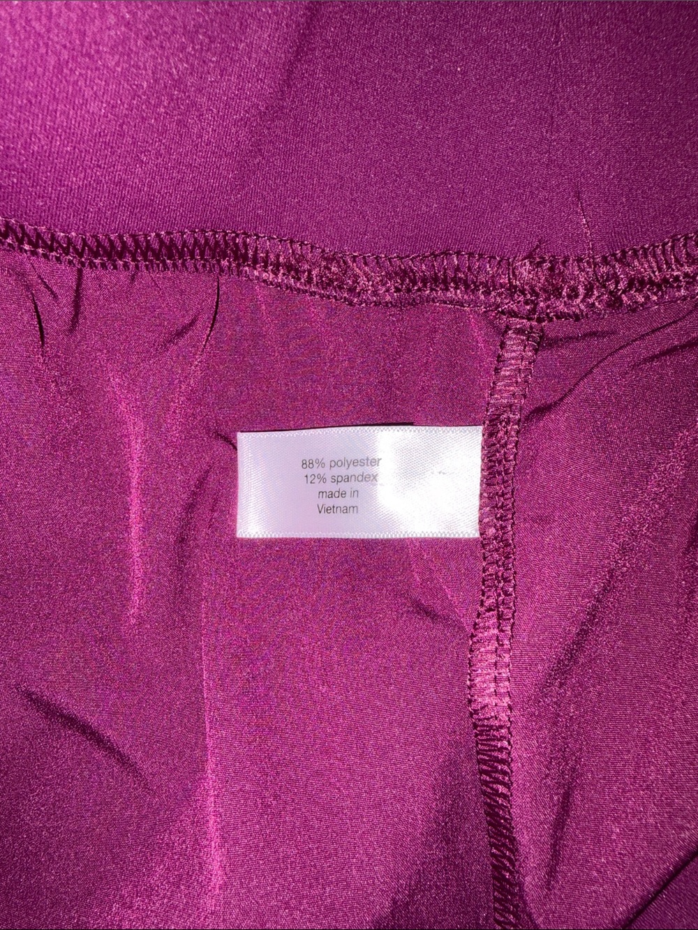 LIVI for Lane Bryant Cargo Capri Joggers 18/20 Plum EUC - Picture 11 of 11